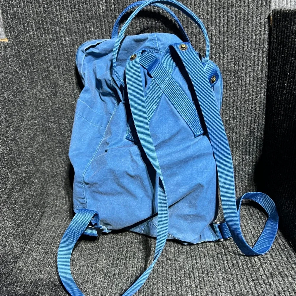 Fjallraven Kanken Backpack Unisex One Size Blue Classic School Outdoor Bag